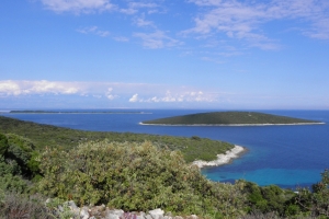 View to Kozjak islet