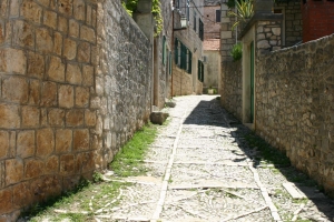 Alley in Postira